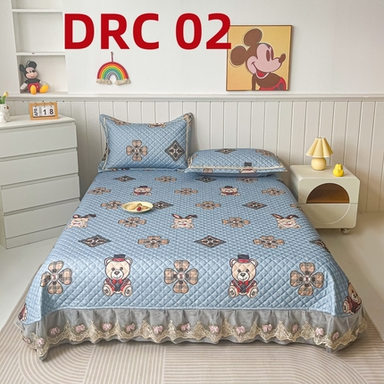 91家纺网 家纺一手货源 找家纺 （总）2025新款短毛绒床盖榻榻米炕盖炕垫-DRC系列