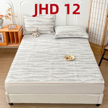 91家纺网 家纺一手货源 找家纺 （总）2025新款牛奶绒立体提花复合垫学生垫家用护垫-JHD系列