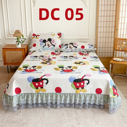 91家纺网 家纺一手货源 找家纺 2025新款迪士尼纯棉床盖榻榻米炕盖炕垫-DC系列 DC 05