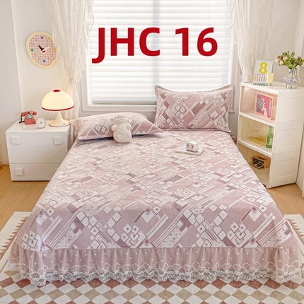 91家纺网 家纺一手货源 找家纺 2025新款牛奶绒立体提花复合床盖榻榻米炕盖炕垫JHC系列 JHC 16