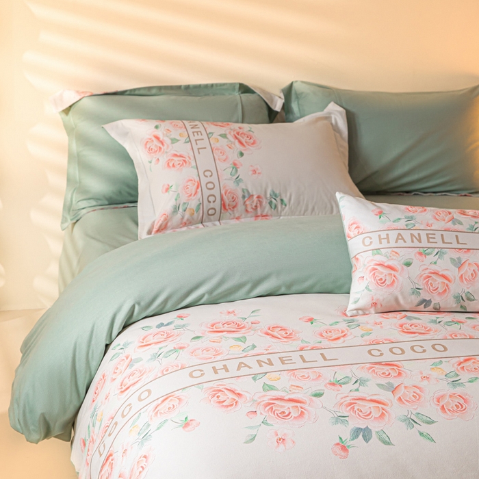 91家纺网 家纺一手货源 找家纺 （总）2024新保暖-秋冬A类加厚磨毛天丝棉数码四件套-花芙系列(礼盒包装）