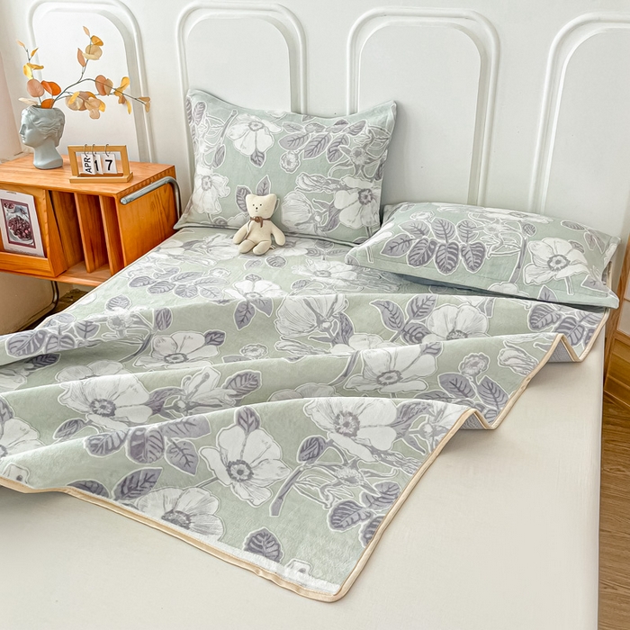 91家纺网 家纺一手货源 找家纺 2025新款牛奶绒立体提花复合垫学生垫家用护垫-JHD系列 JHD 03