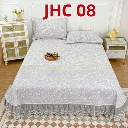 91家纺网 家纺一手货源 找家纺 2025新款牛奶绒立体提花复合床盖榻榻米炕盖炕垫JHC系列 JHC 08