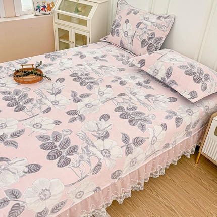 2025新款牛奶绒立体提花复合床盖榻榻米炕盖炕垫JHC系列 JHC 02