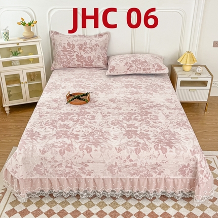 91家纺网 家纺一手货源 找家纺 2025新款牛奶绒立体提花复合床盖榻榻米炕盖炕垫JHC系列 JHC 06