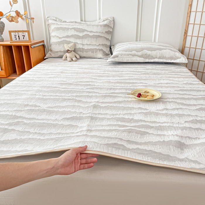 91家纺网 家纺一手货源 找家纺 2025新款牛奶绒立体提花复合垫学生垫家用护垫-JHD系列 JHD 12
