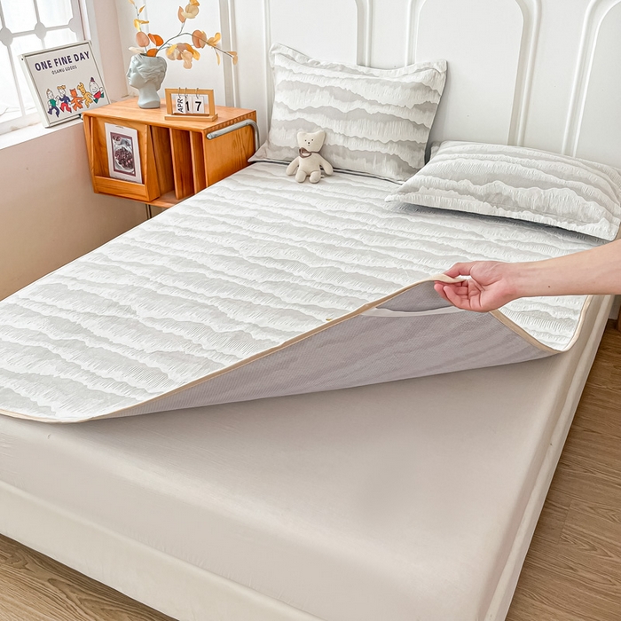 91家纺网 家纺一手货源 找家纺 2025新款牛奶绒立体提花复合垫学生垫家用护垫-JHD系列 JHD 12