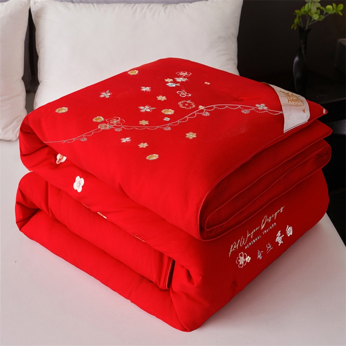 91家纺网 家纺一手货源 找家纺 美伦美 2024新款香韵 香韵红