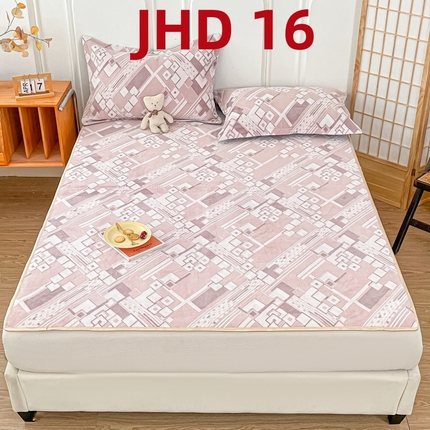 91家纺网 家纺一手货源 找家纺 （总）2025新款牛奶绒立体提花复合垫学生垫家用护垫-JHD系列