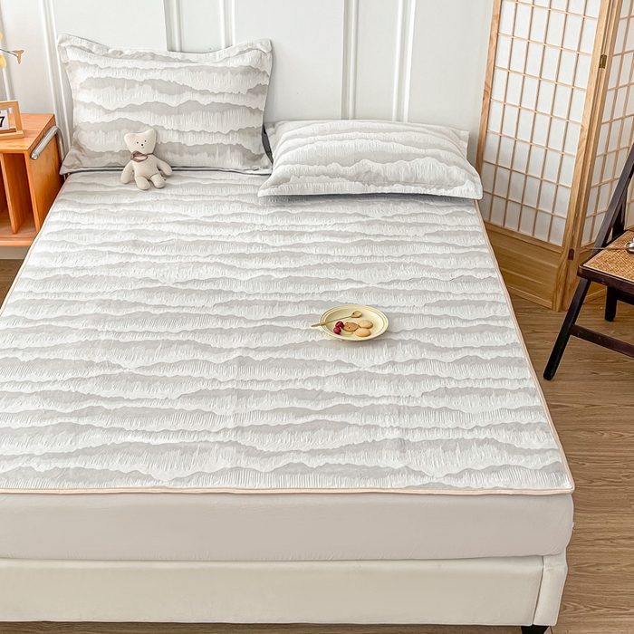 91家纺网 家纺一手货源 找家纺 2025新款牛奶绒立体提花复合垫学生垫家用护垫-JHD系列 JHD 12
