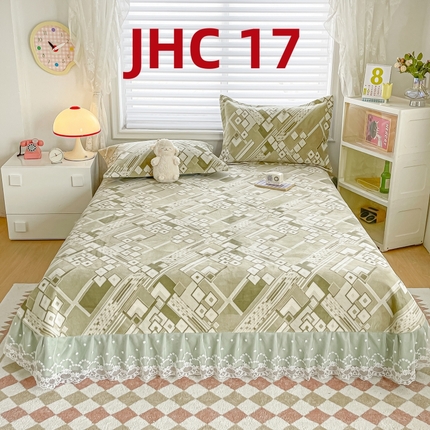 91家纺网 家纺一手货源 找家纺 （总）2025新款牛奶绒立体提花复合床盖榻榻米炕盖炕垫JHC系列