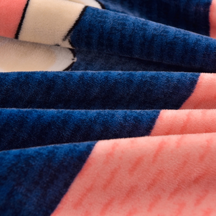 91家纺网 家纺一手货源 找家纺 静缘分 2025新款230克特厚8.5斤牛奶绒金貂绒床裙款保暖四件套-宝贝熊