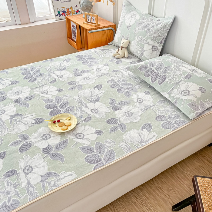 91家纺网 家纺一手货源 找家纺 2025新款牛奶绒立体提花复合垫学生垫家用护垫-JHD系列 JHD 03