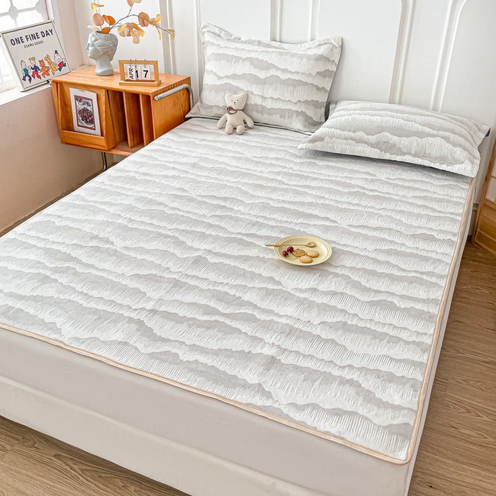 91家纺网 家纺一手货源 找家纺 2025新款牛奶绒立体提花复合垫学生垫家用护垫-JHD系列 JHD 12
