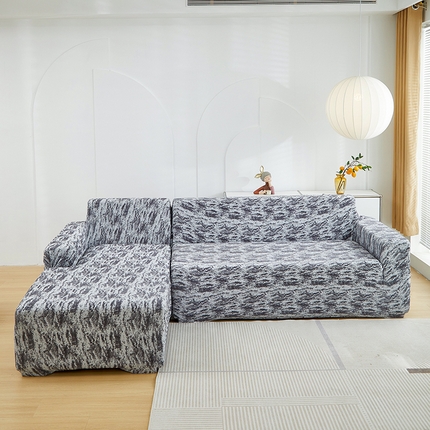 91家纺网 家纺一手货源 找家纺 （总）丝绮鹿 2024新款加厚国风沙发套松紧款