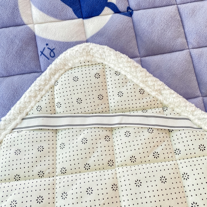 91家纺网 家纺一手货源 找家纺 正邦家纺 2024新款牛奶绒床垫小清新加厚床褥保暖宽包边可机洗床护垫床褥 星夜猫