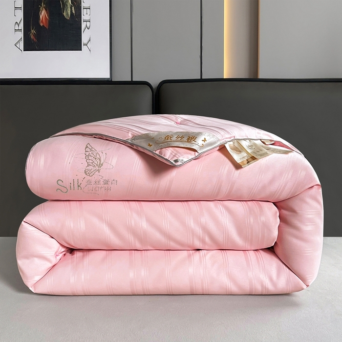 91家纺网 家纺一手货源 找家纺 美伦美 2024新款全棉提花 玉色