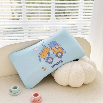 91家纺网 家纺一手货源 找家纺 悦织湾家纺 2025新款A类卡通凉感亲肤单品枕套直边款 工程虎