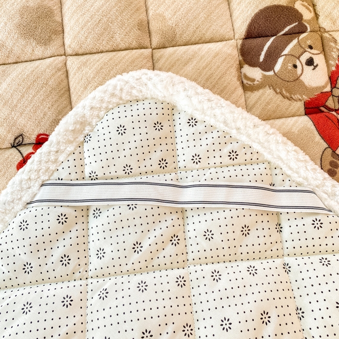 91家纺网 家纺一手货源 找家纺 正邦家纺 2024新款牛奶绒床垫小清新加厚床褥保暖宽包边可机洗床护垫床褥 小呆熊