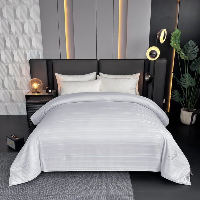 91家纺网 家纺一手货源 找家纺 美伦美 2024新款全棉提花 灰色