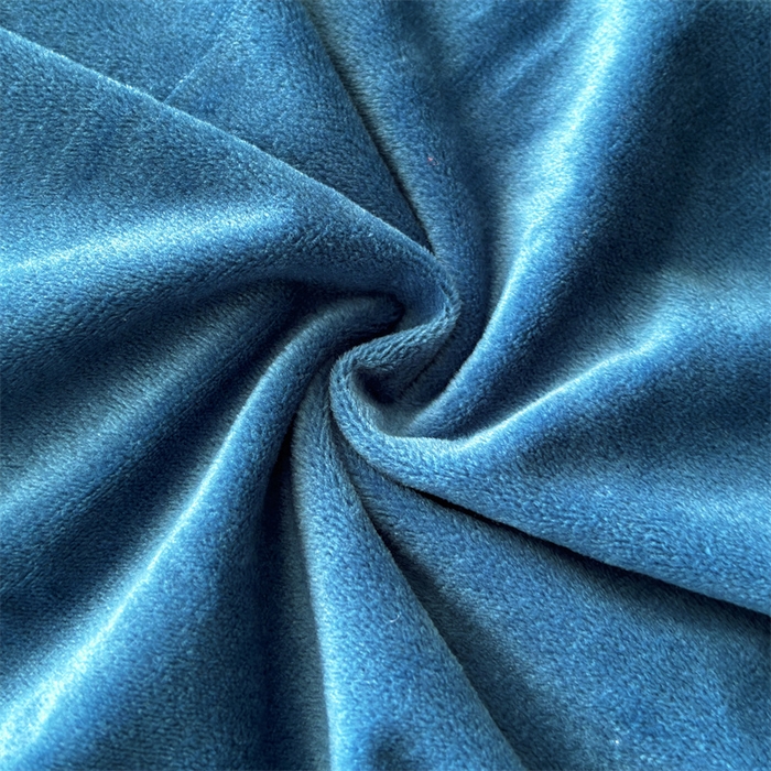 91家纺网 家纺一手货源 找家纺 2024新品A类依恋宝宝绒韩版四件套 宝利蓝