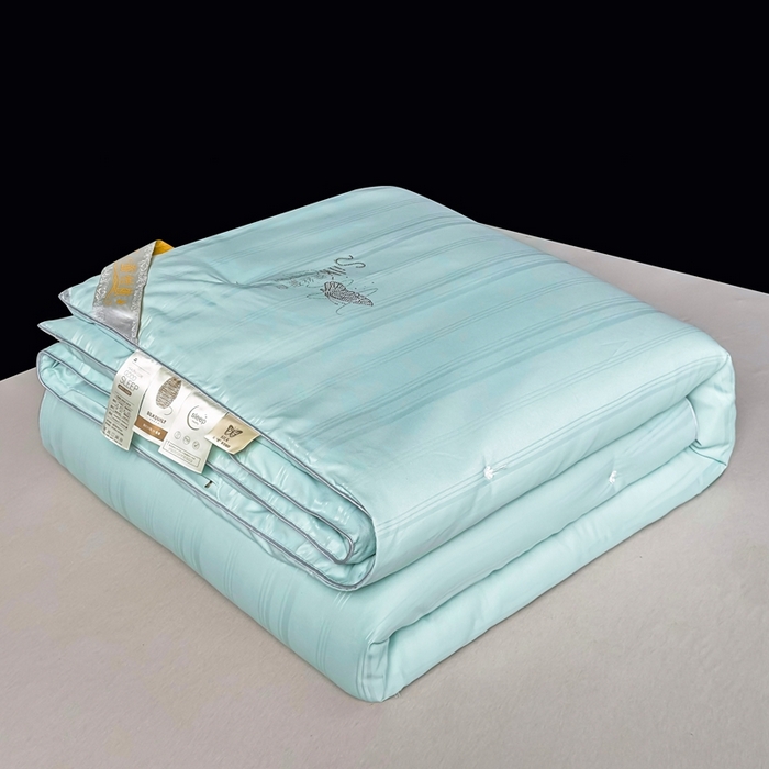 91家纺网 家纺一手货源 找家纺 美伦美 2024新款全棉提花 绿色