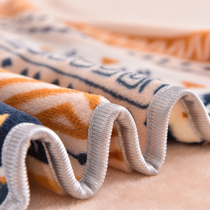 91家纺网 家纺一手货源 找家纺 晚静家纺 2024新款8.5斤牛奶绒金貂法莱绒床裙款保暖绒四件套 北欧海岸