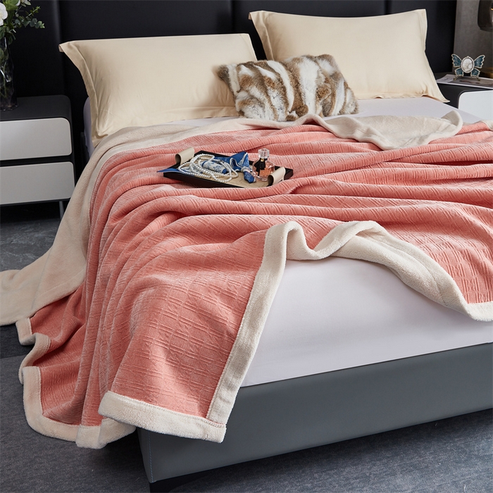 91家纺网 家纺一手货源 找家纺 2024新款雪妮尔四季毛毯毯子家用毛毛毯毯子 玉色