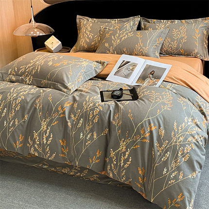 2024新保暖-秋冬加厚全棉磨毛活性印花系列四件套（礼盒包装） 爱的旋律