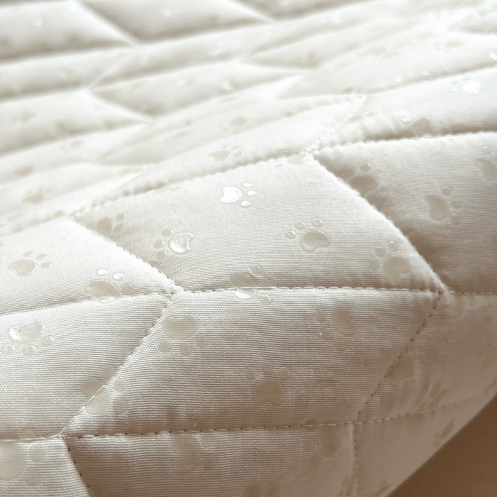 91家纺网 家纺一手货源 找家纺 2024新款40支全棉夹棉床垫 浅黄