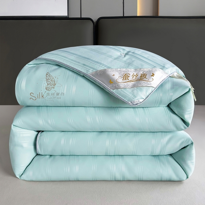 91家纺网 家纺一手货源 找家纺 美伦美 2024新款全棉提花 绿色