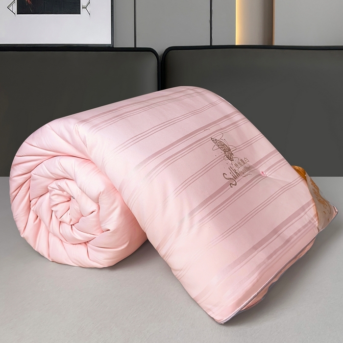 91家纺网 家纺一手货源 找家纺 美伦美 2024新款全棉提花 玉色