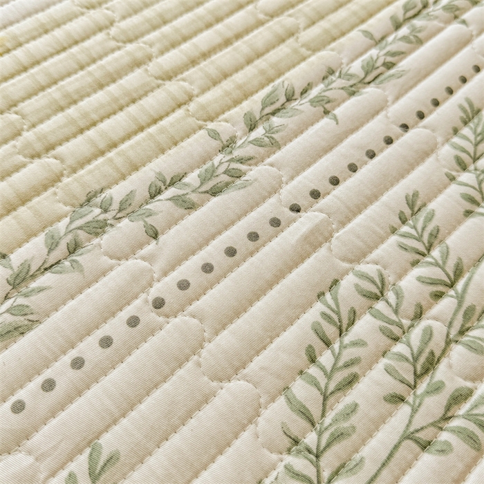 91家纺网 家纺一手货源 找家纺 2024新款全棉卡通印花宝宝绒双拼床盖床垫 热带雨林