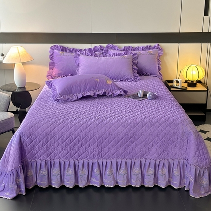 91家纺网 家纺一手货源 找家纺 （总）2024新款A类依恋宝宝绒韩版床盖