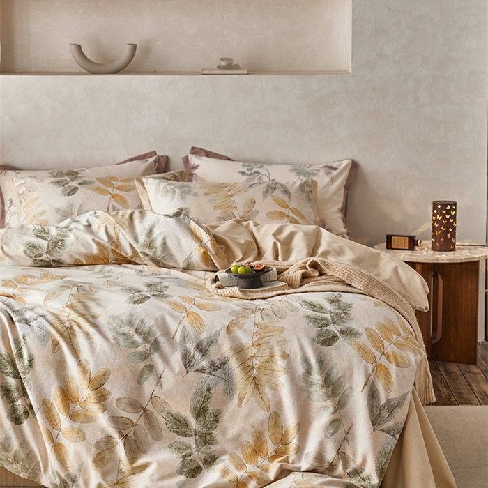 91家纺网 家纺一手货源 找家纺 2024新款全棉磨毛印花工艺款四件套 春派