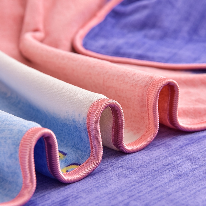 91家纺网 家纺一手货源 找家纺 晚静家纺 2024新款8.5斤牛奶绒金貂法莱绒床裙款保暖绒四件套 彩色条纹