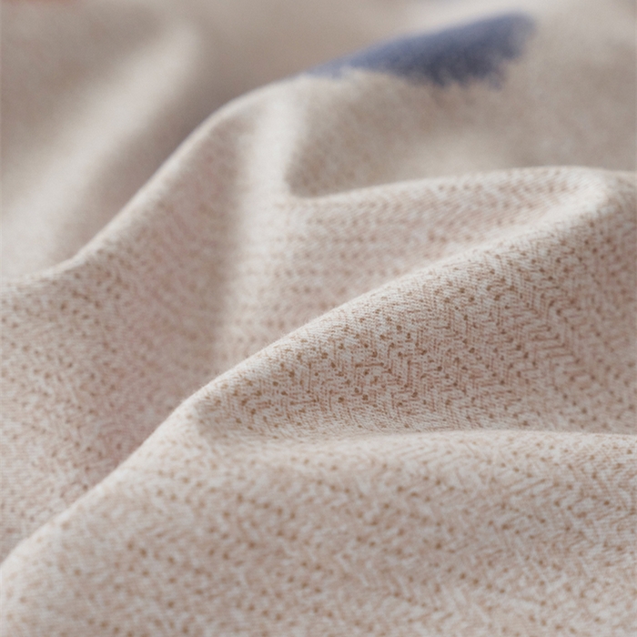 91家纺网 家纺一手货源 找家纺 2024新款全棉磨毛印花工艺款四件套 满心欢喜