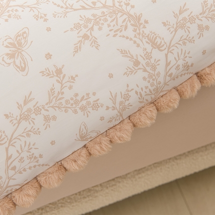 91家纺网 家纺一手货源 找家纺 （总）圣靓家纺 2025新款加厚保暖云朵棉毛球冬被