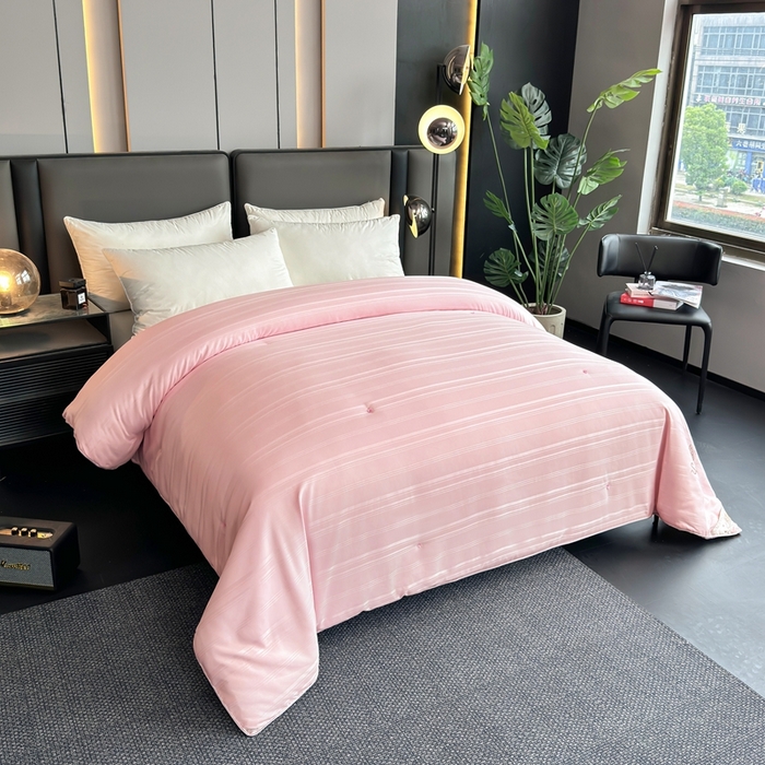 91家纺网 家纺一手货源 找家纺 美伦美 2024新款全棉提花 玉色