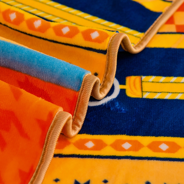 91家纺网 家纺一手货源 找家纺 金柚子 2024新款加厚牛奶绒四件套 一叶知秋