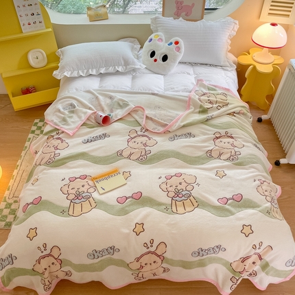 91家纺网 家纺一手货源 找家纺 （总）慕尚家纺 2025新款高克重加厚雪花绒毛毯毯子