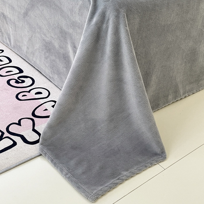 91家纺网 家纺一手货源 找家纺 沐慕 2024新款卡通印花雪花绒四件套加厚牛奶绒四件套 星星月亮