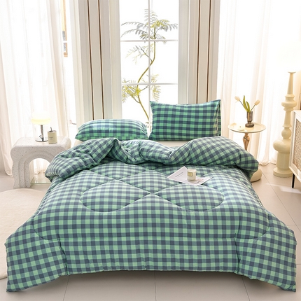 圣楚家纺 2024新款绗缝保暖印花冬被 夜曲