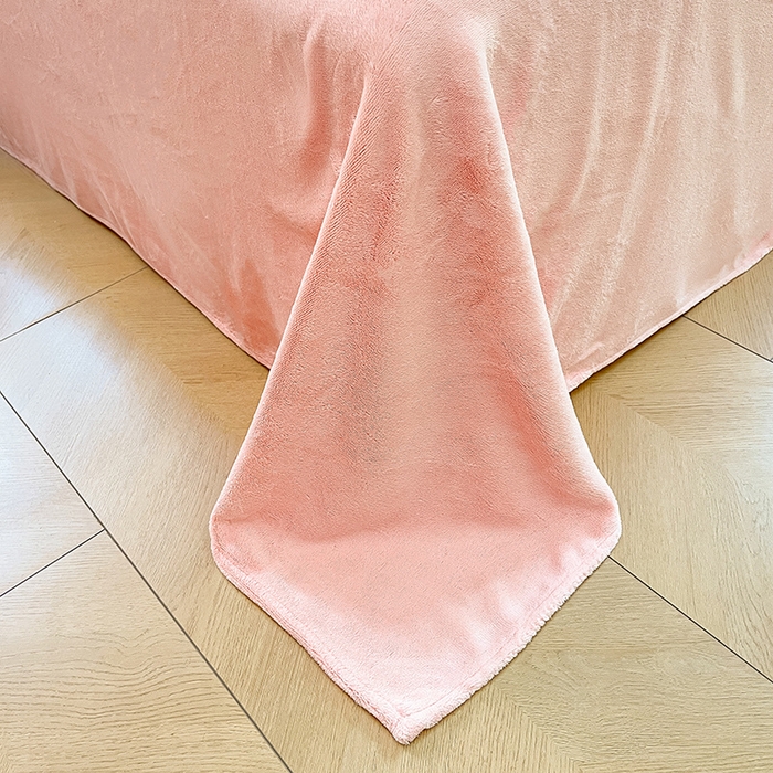 91家纺网 家纺一手货源 找家纺 雅居纺家纺 2024新款高克重印花牛奶绒单枕套 浪漫花香