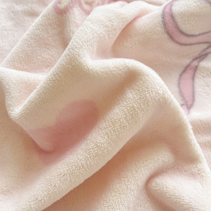 91家纺网 家纺一手货源 找家纺 沐慕 2024新款AB版牛奶绒拼羊羔绒毛毯毯子 毛毯-仙仙兔