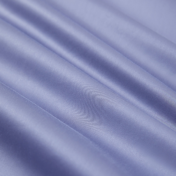 91家纺网 家纺一手货源 找家纺 轩和家居 2024新款简约纯色50s长绒棉贡缎四件套 海茵蓝+碧落蓝