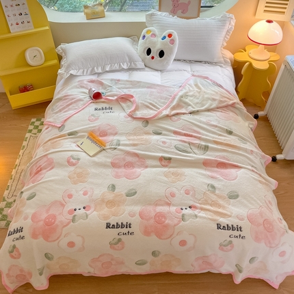 91家纺网 家纺一手货源 找家纺 （总）慕尚家纺 2025新款高克重加厚雪花绒毛毯毯子