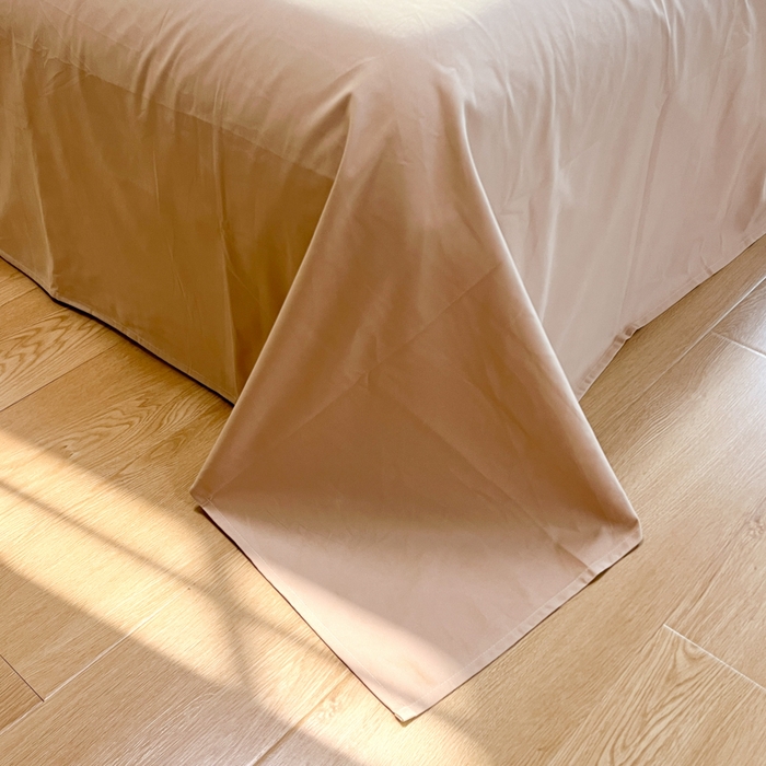 91家纺网 家纺一手货源 找家纺 千朵 2024新款全棉磨毛四件套 蓝猫