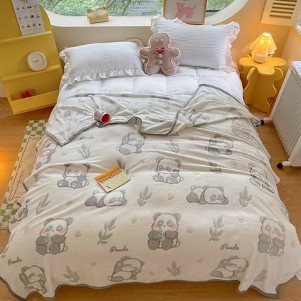 91家纺网 家纺一手货源 找家纺 （总）慕尚家纺 2025新款高克重加厚雪花绒毛毯毯子