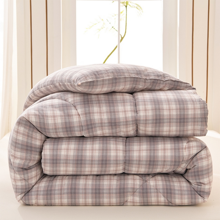 91家纺网 家纺一手货源 找家纺 圣楚家纺 2024新款绗缝保暖印花冬被 晨晓